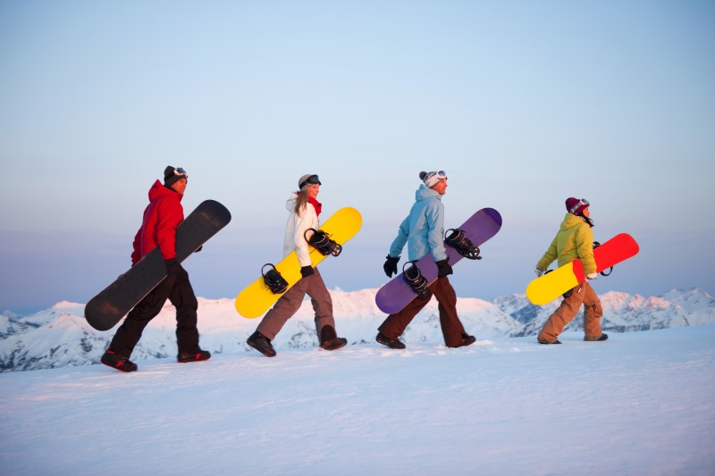 Snowboarding