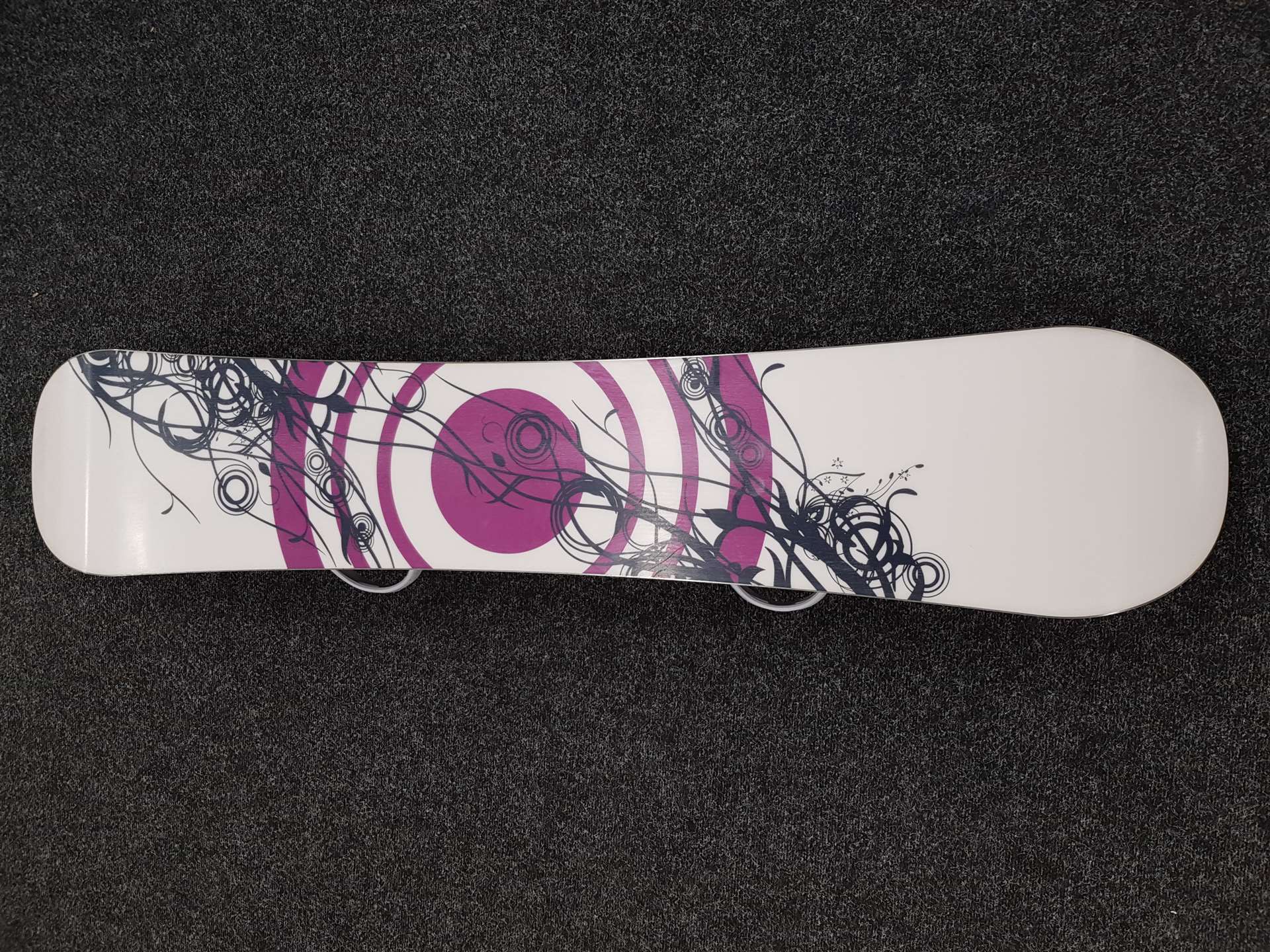 Placă de snowboard CRAZY CREEK Divane second-hand + legături Fire Fly mărimea M/L