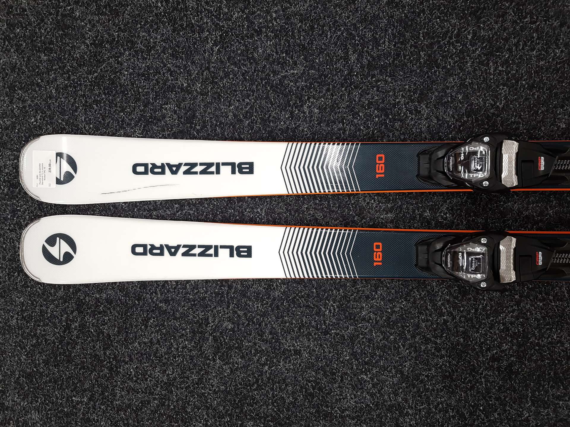 Sci usati BLIZZARD Stormbird 7.2 + attacchi Marker TPC 10