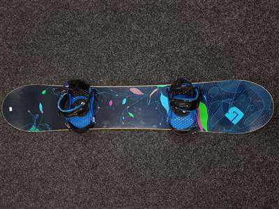 Použitý snowboard BURTON Lux + vázání BURTON velikost S