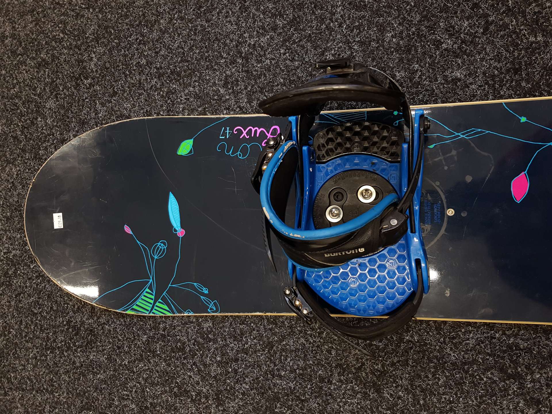 Snowboard BURTON Lux usato + attacchi BURTON taglia S