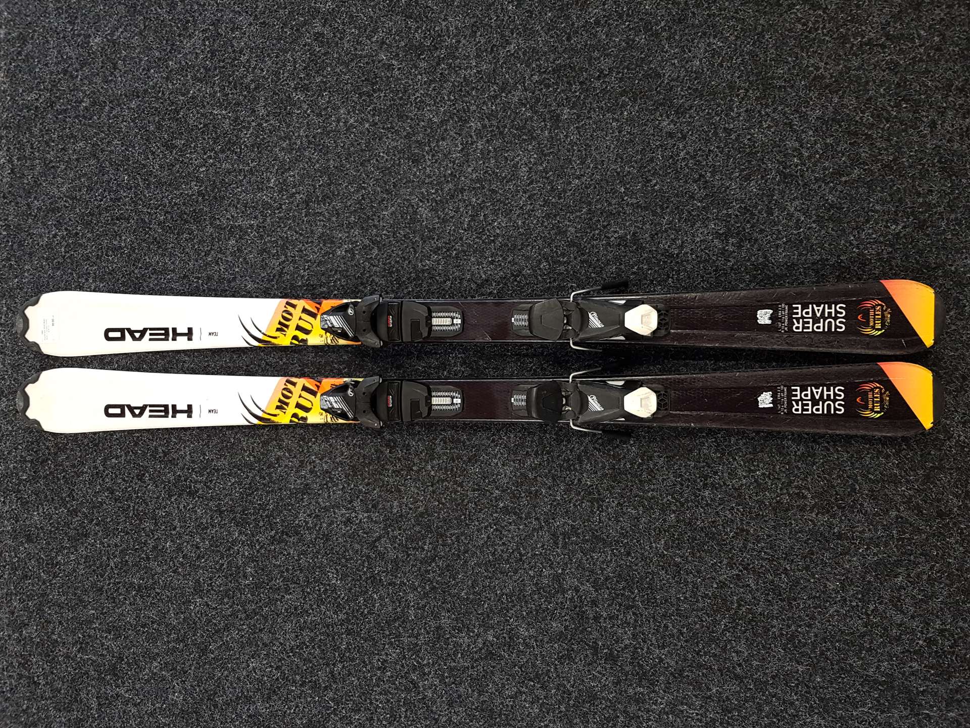 Skis HEAD Mothl Rules d'occasion + fixations Tyrolia SLR 7.5