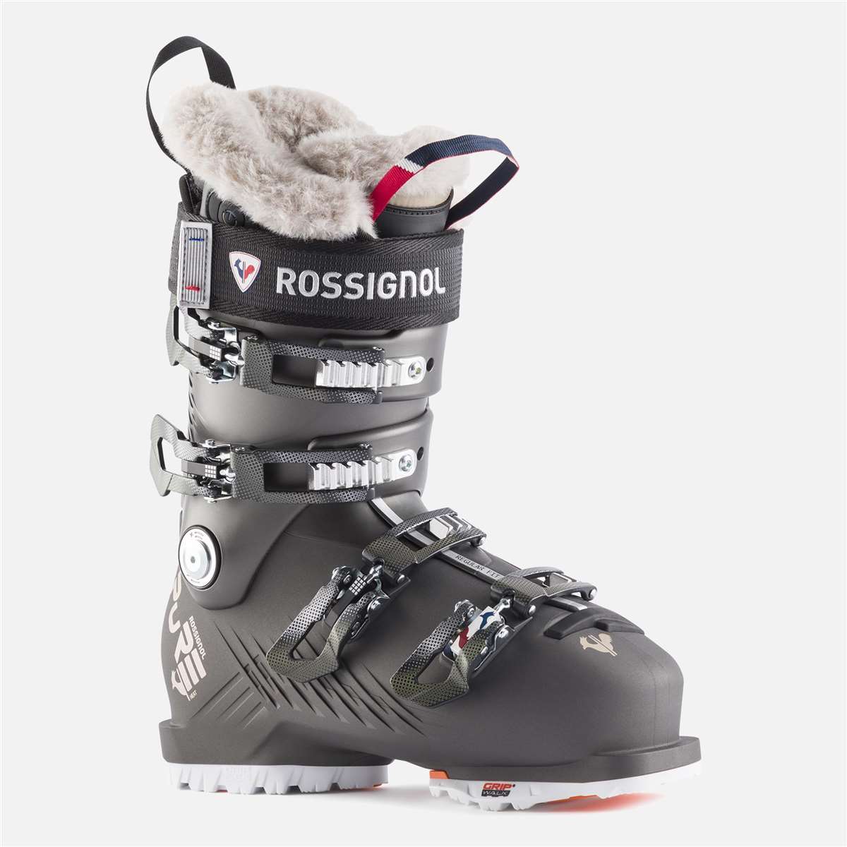 chaussures de ski Rossignol Pure Heat GW Metal or gris