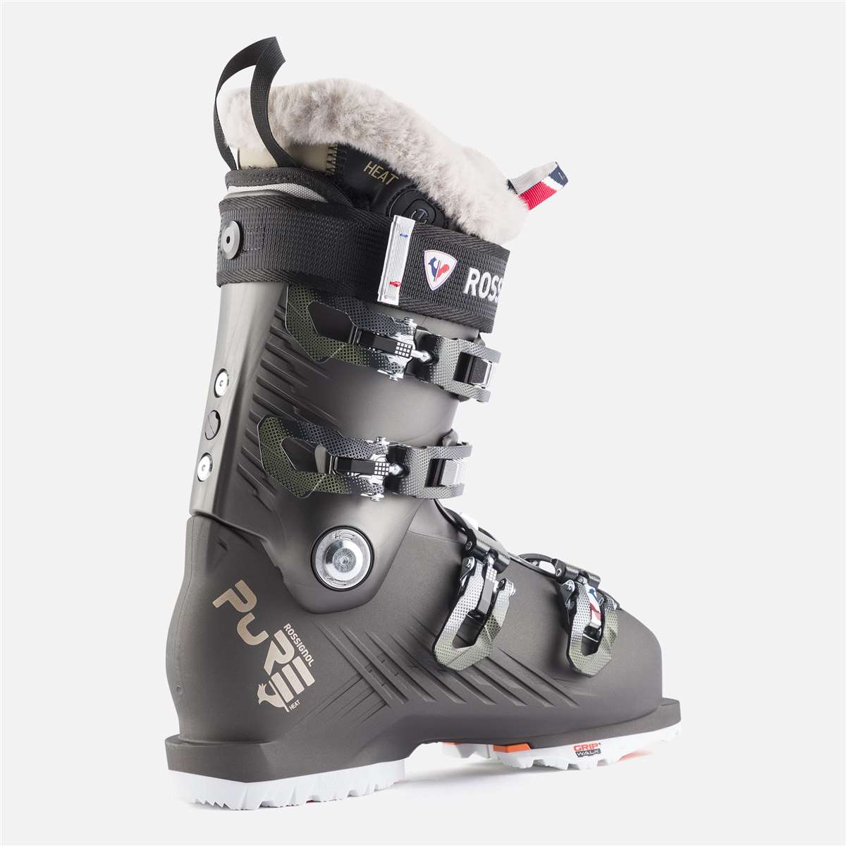 chaussures de ski Rossignol Pure Heat GW Metal or gris