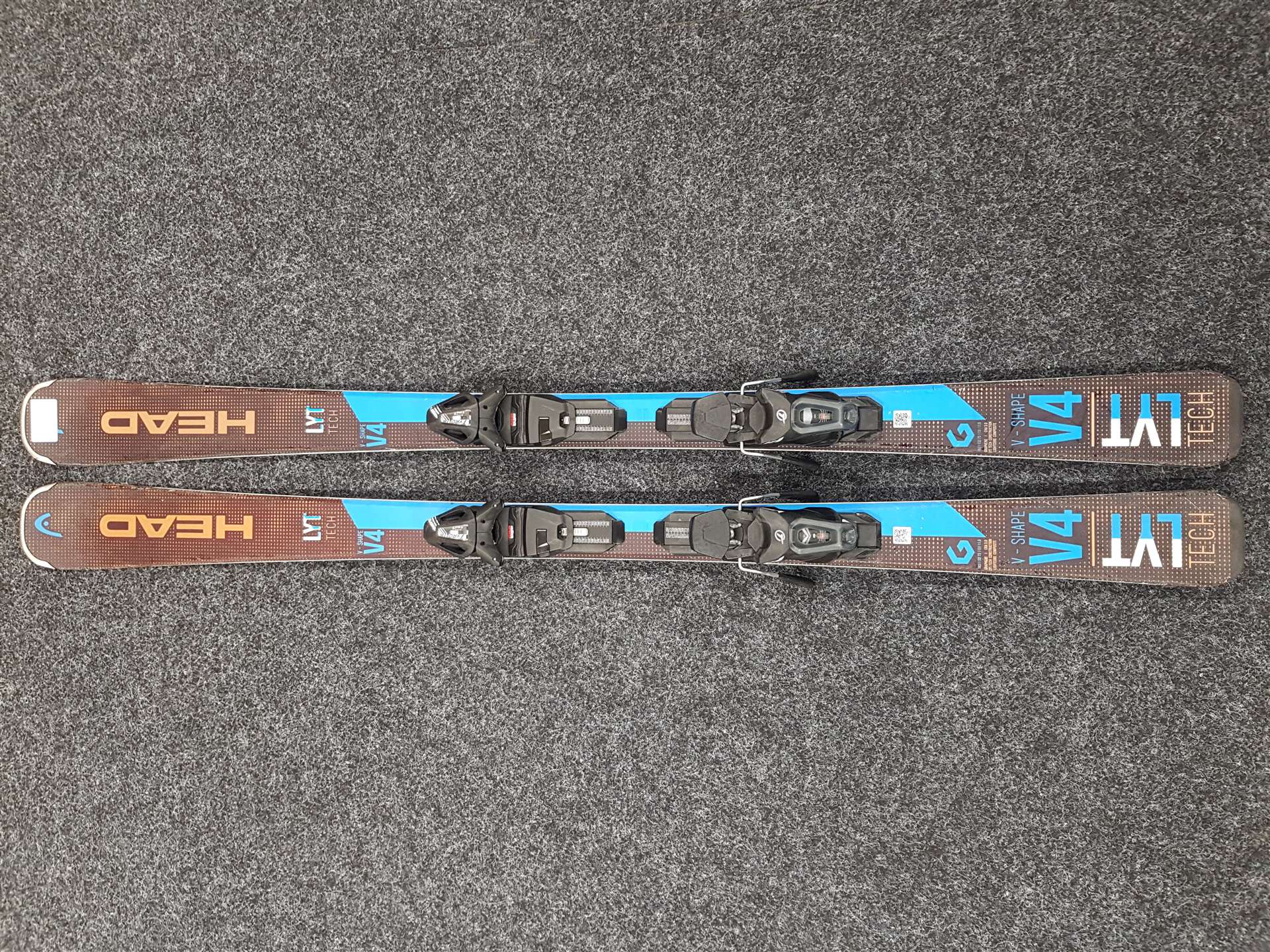 Gebrauchte Ski HEAD LYT Tech V4 + Tyrolia PR 10 Bindungen