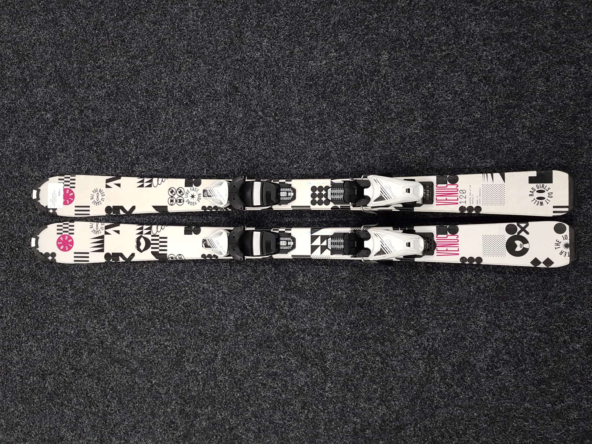 Rabljene otroške smuči SPORTEN Venus + vezi Tyrolia SLR 4.5