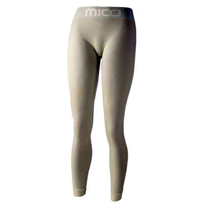 Sous-vêtements thermiques pour femmes MICO WOMAN LONG TIGHT PANTS S-THERMO MERINO, POLVERE