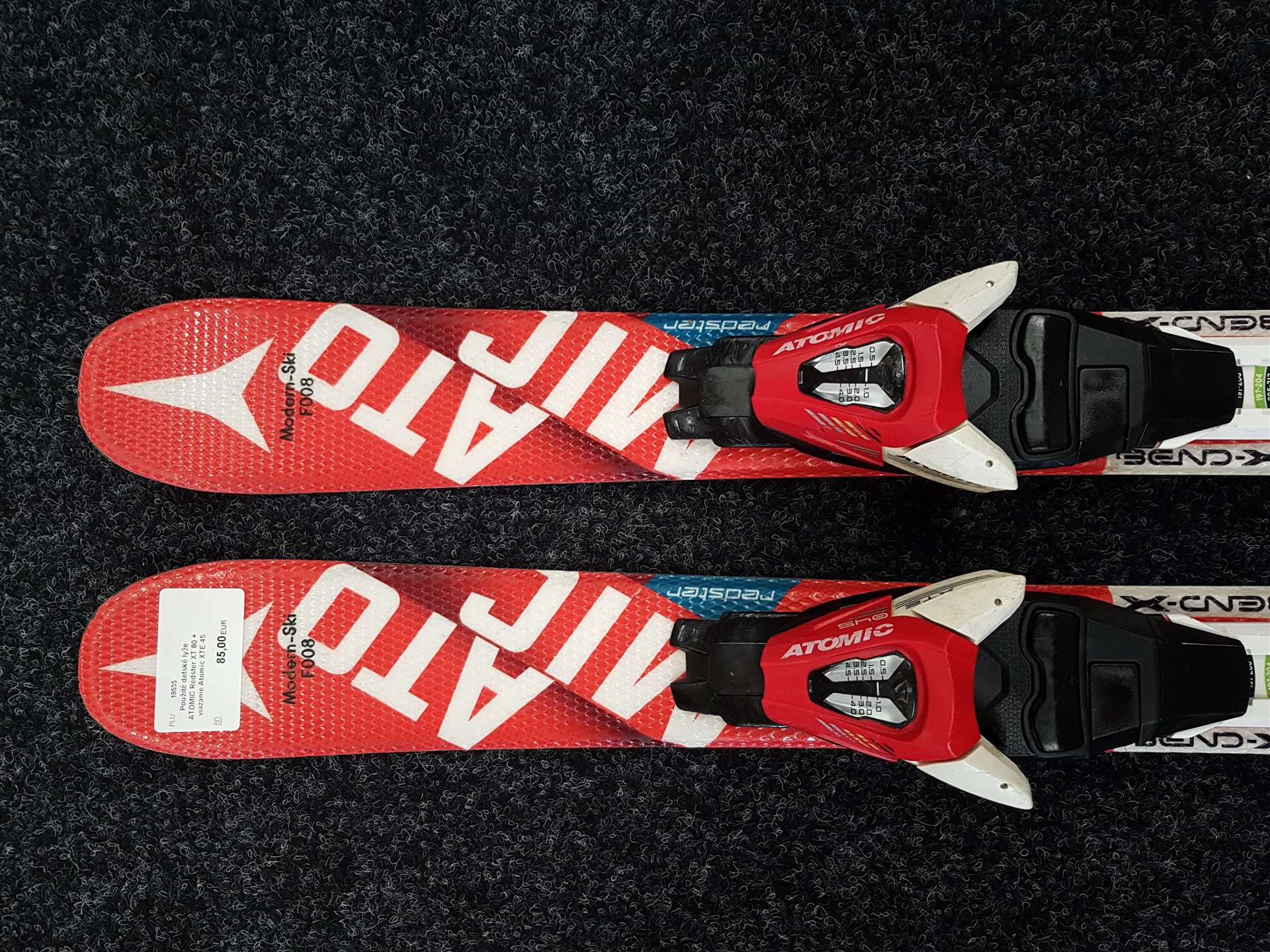 Rabljene dječje skije ATOMIC Redster XT 80 + vezovi Atomic XTE 45