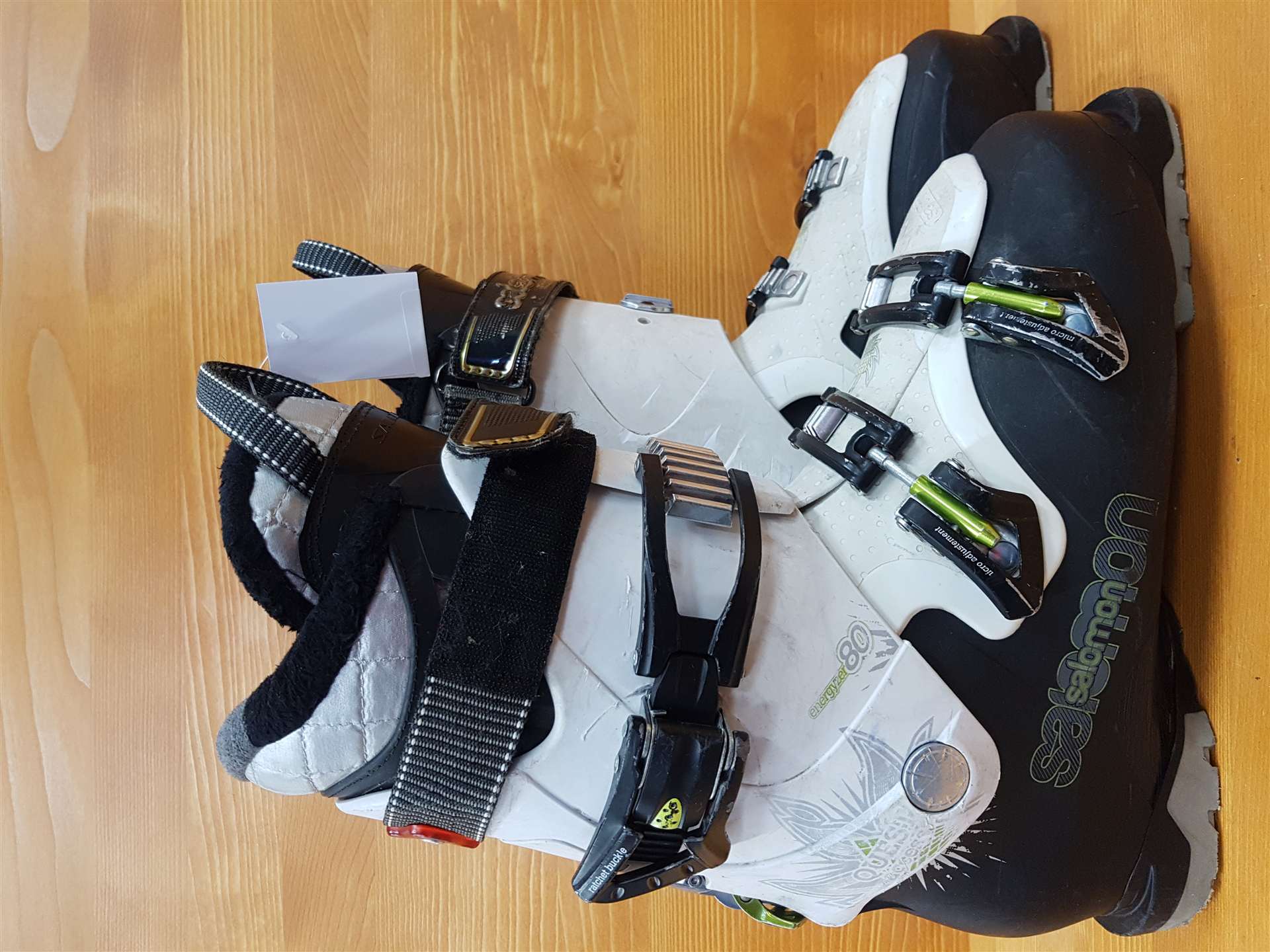 Použité lyžiarky SALOMON QUEST ACCESS ENERGYZER 80