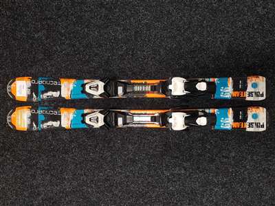 Použité dětské lyže TECNOPRO Pulse Team 66 + vázání Tecnopro TC45