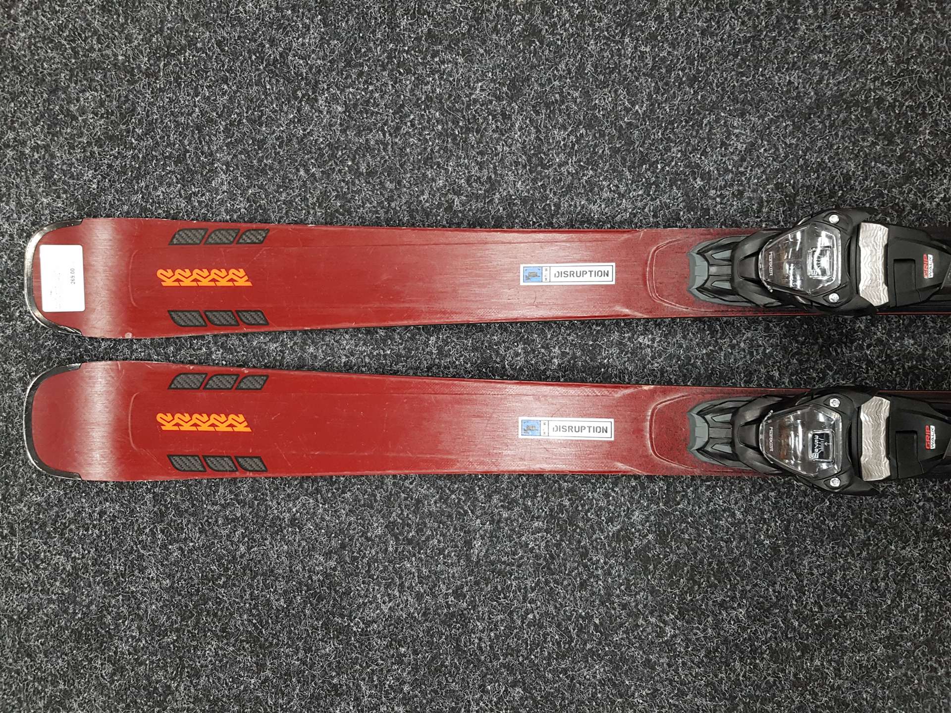 Skis K2 Disruption MTi W d'occasion + fixations Marker 11