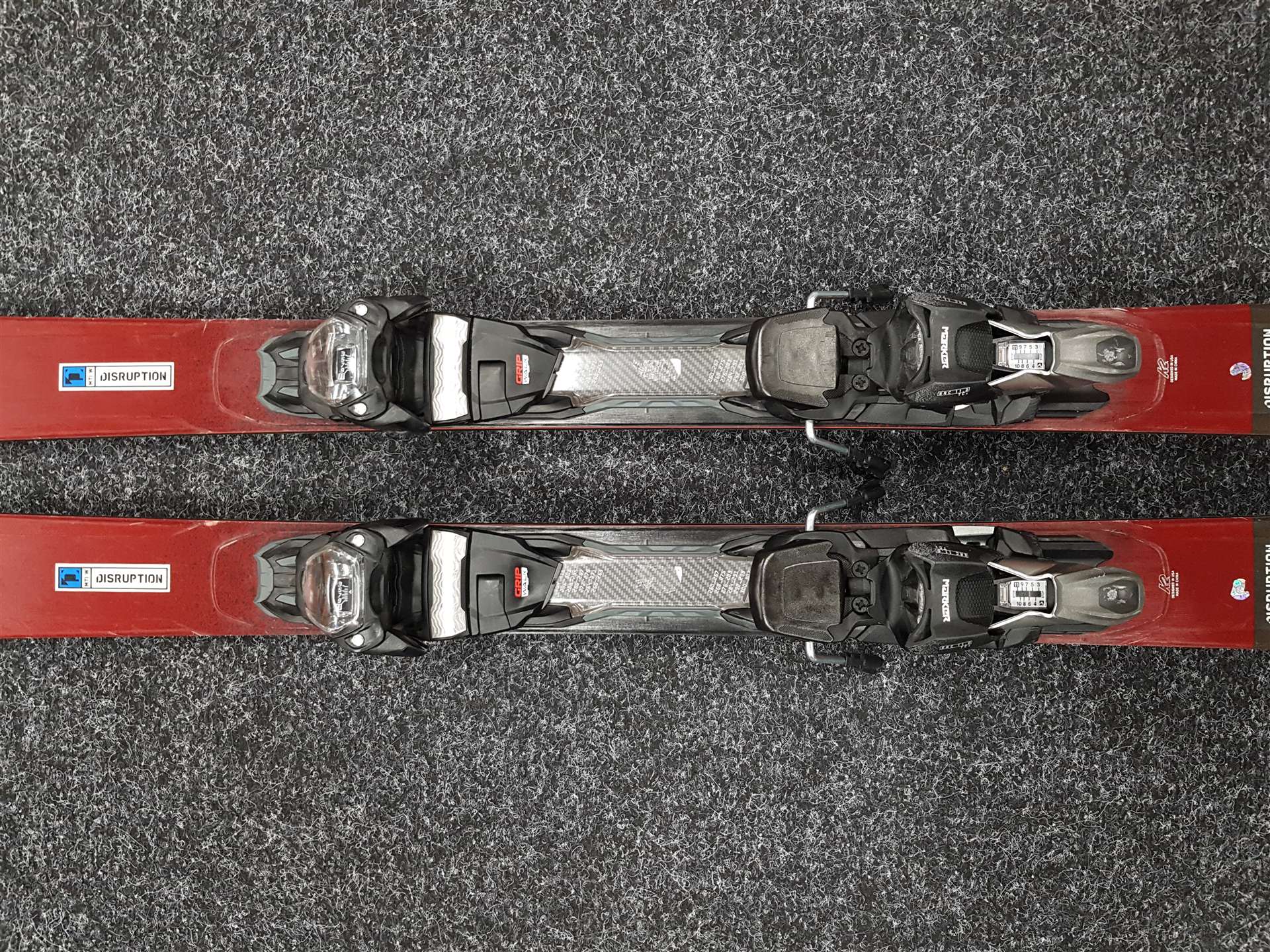 Skis K2 Disruption MTi W d'occasion + fixations Marker 11