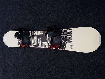 Snowboard HEAD Tribute R d'occasion + fixations Salomon taille M