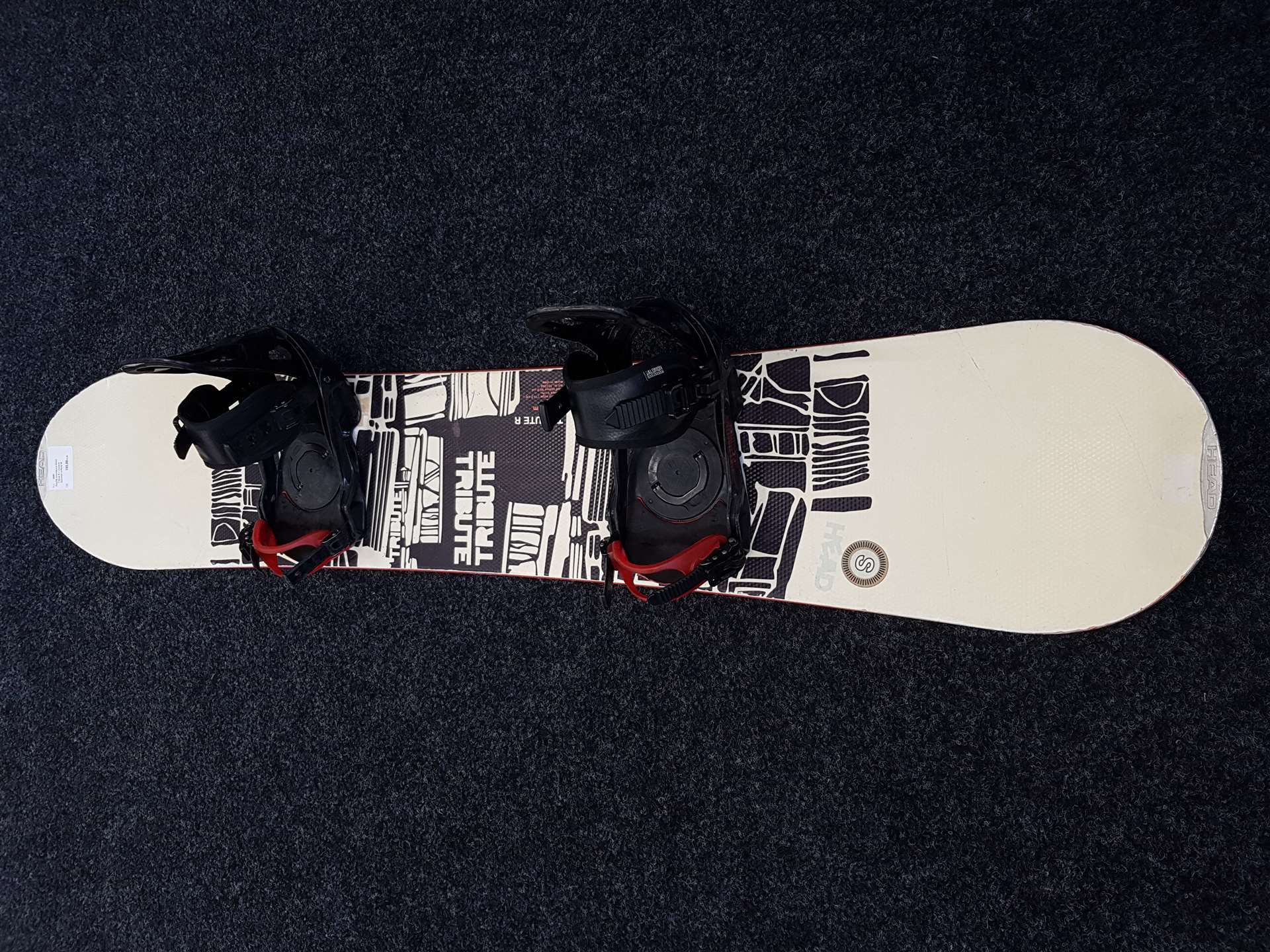 Snowboard HEAD Tribute R d'occasion + fixations Salomon taille M