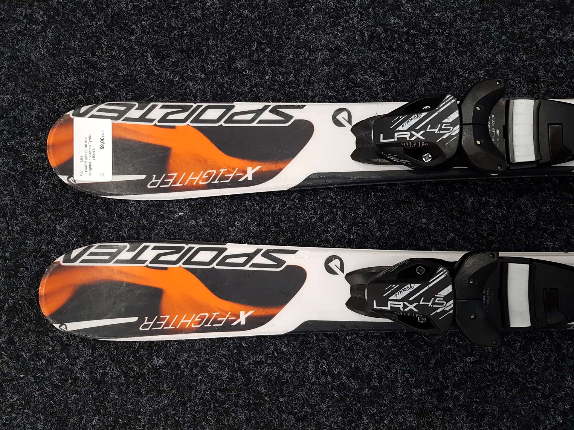Używane narty SPORTEN X-Fighter + wiązania Tyrolia LRX 4.5