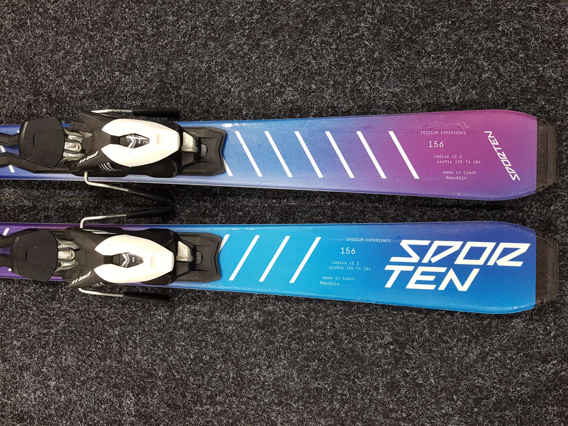 Skis d'occasion SPORTEN Iridium 3 + fixations Tyrolia PR 11