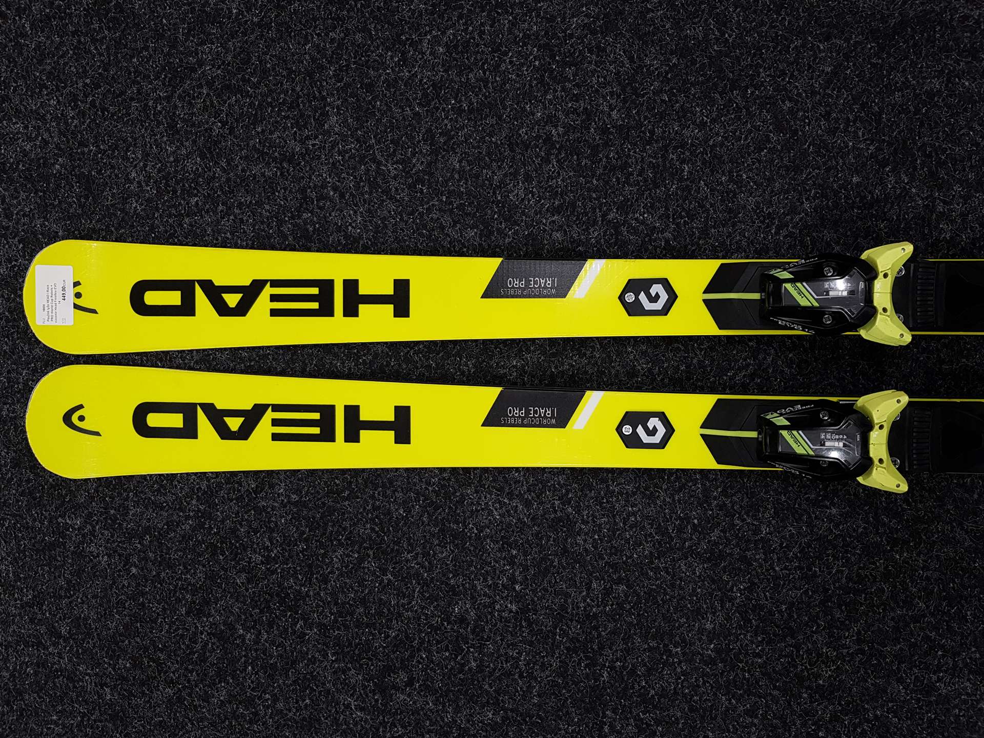 Gebrauchte Ski HEAD I.Race PRO World Cup Rebels + Bindungen Head Freeflex EVO 14
