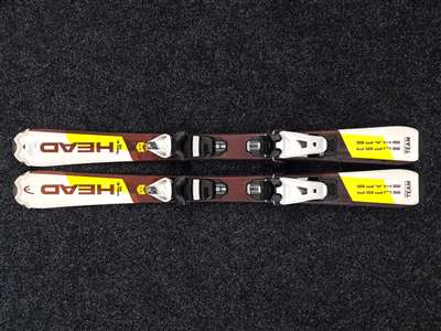 Rabljene dječje skije HEAD Supershape Team + vezovi Head SLR 4.5 AC