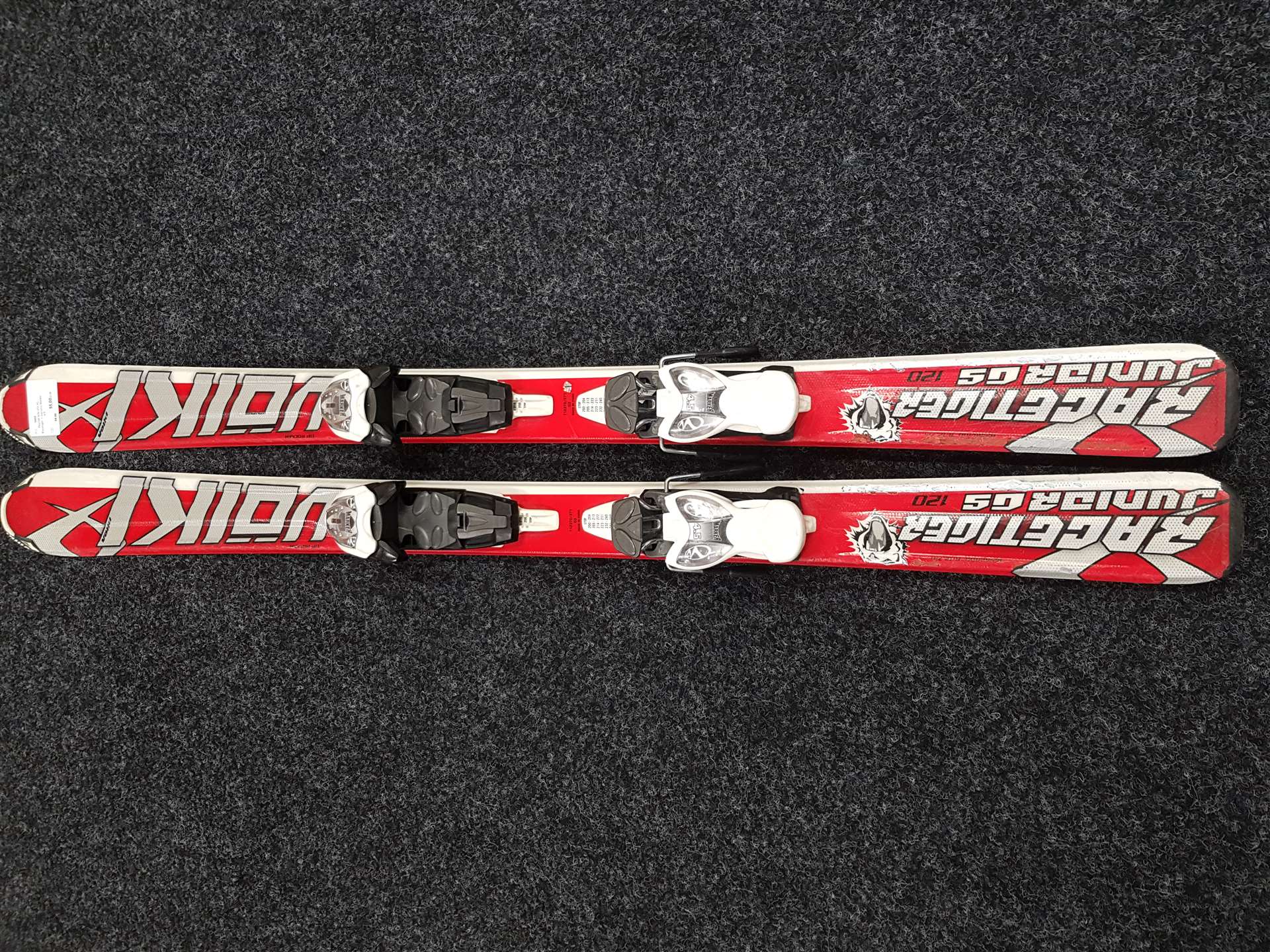 Použité lyže VOLKL Racetiger  + viazanie Marker 4,5