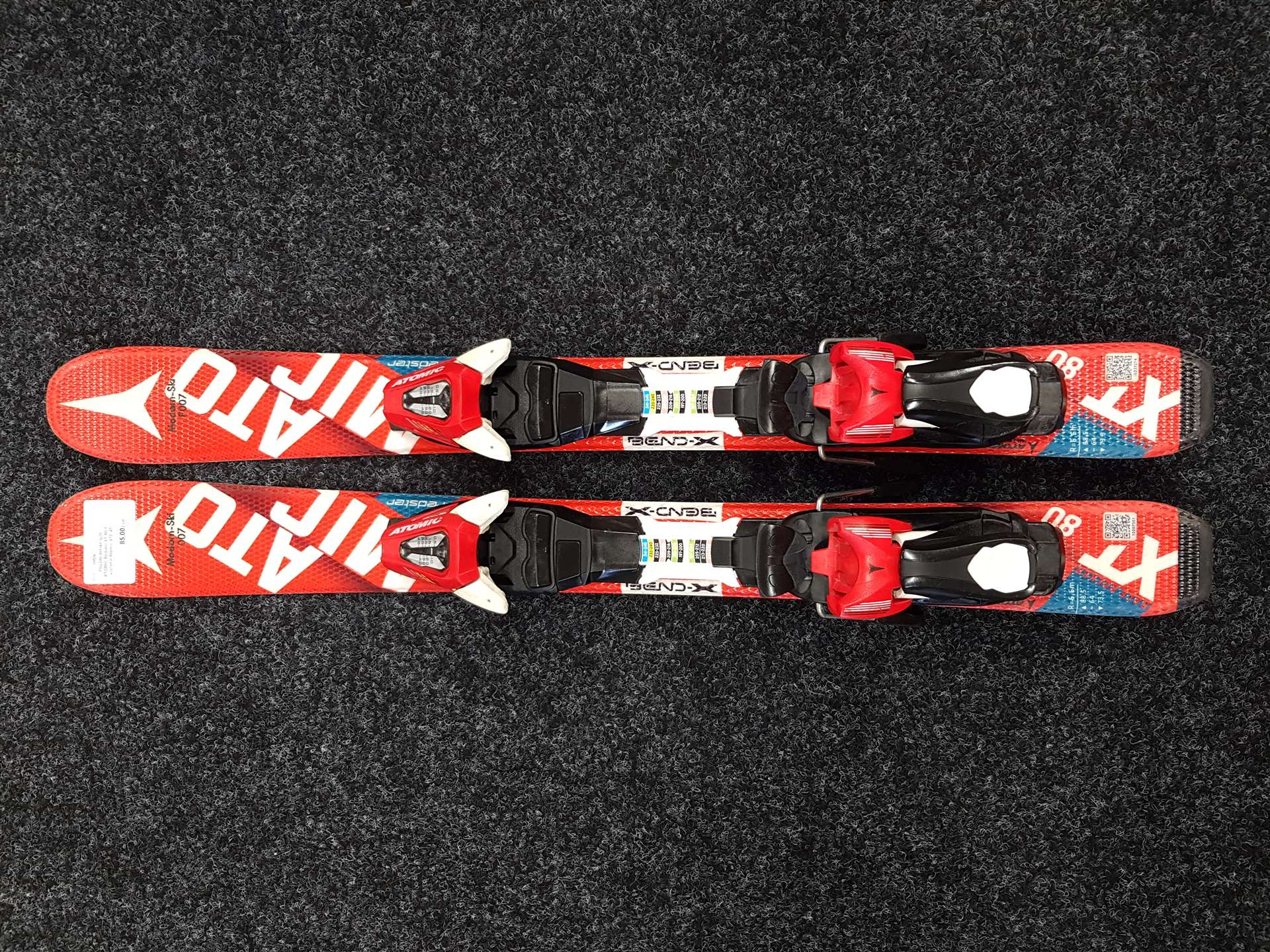 Rabljene dječje skije ATOMIC Redster XT 80 + vezovi Atomic XTE 45