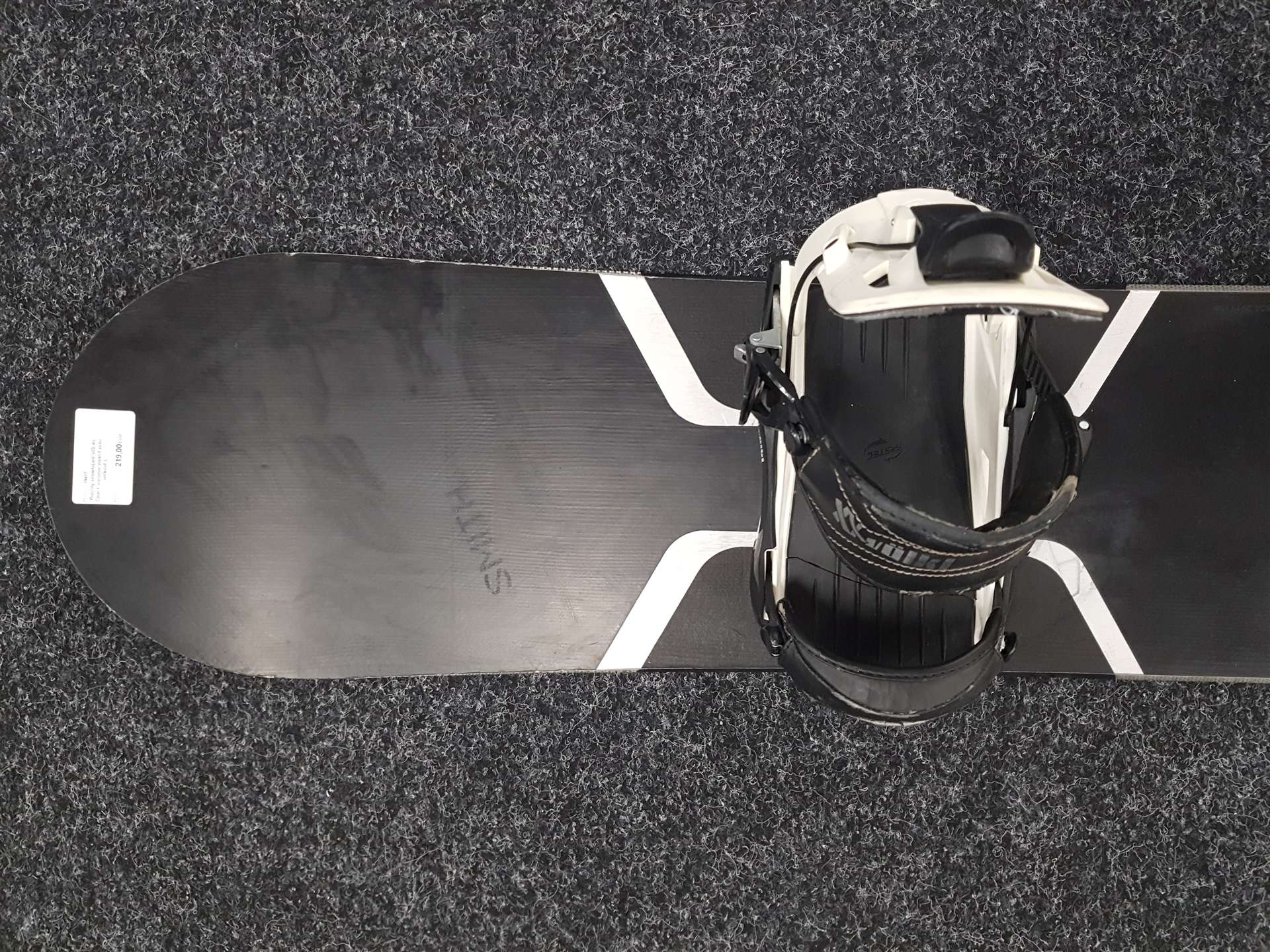 Snowboard VOLKL Coal d'occasion + fixations Volkl Fastec taille L