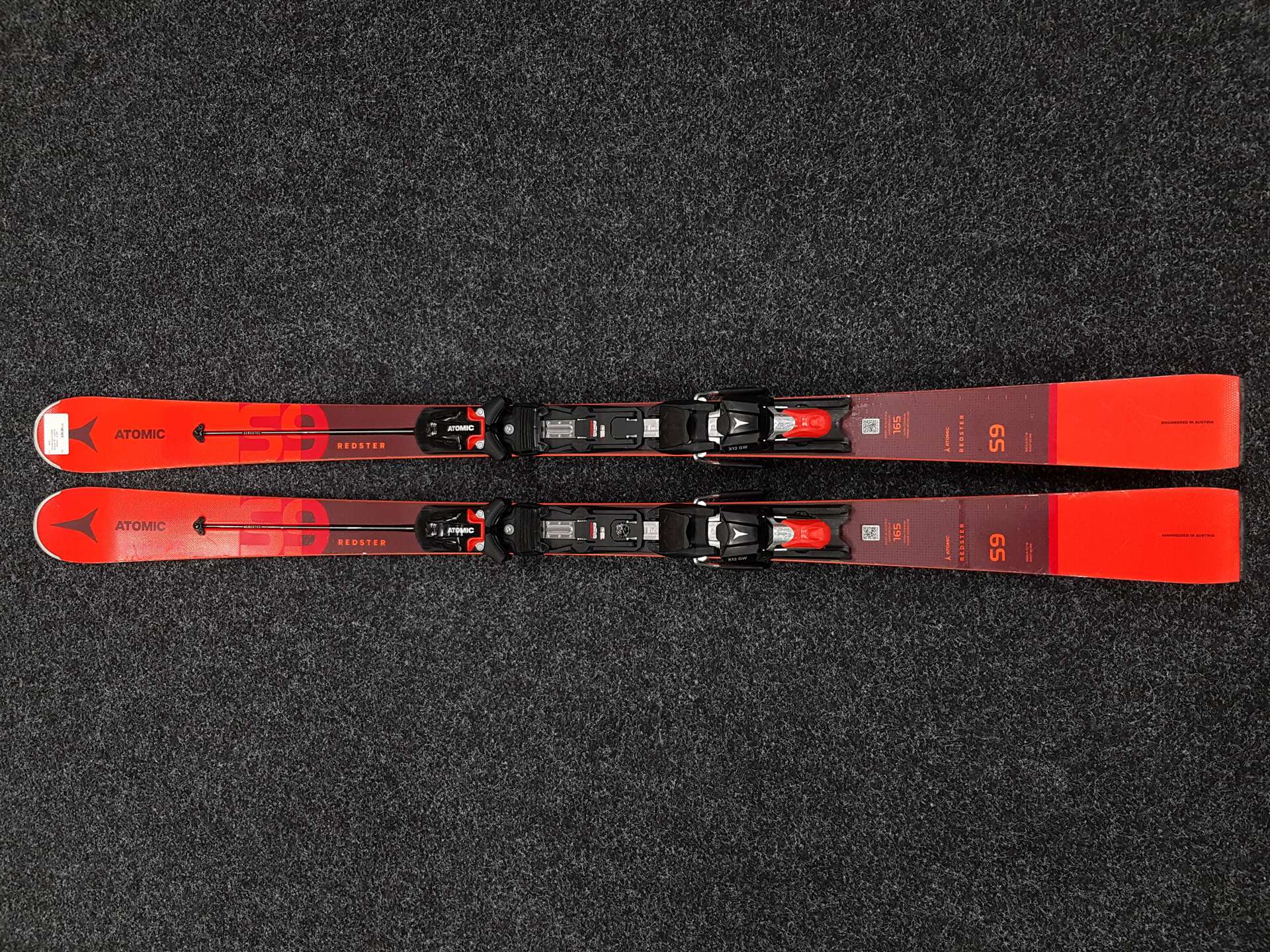 Używane narty ATOMIC Redster S9 + wiązania Atomic X12 GW