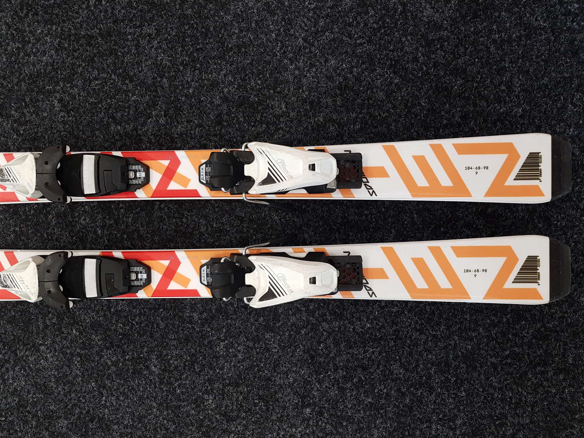 Gebrauchte SPORTEN Street Ski + Tyrolia SLR 4.5 Bindungen
