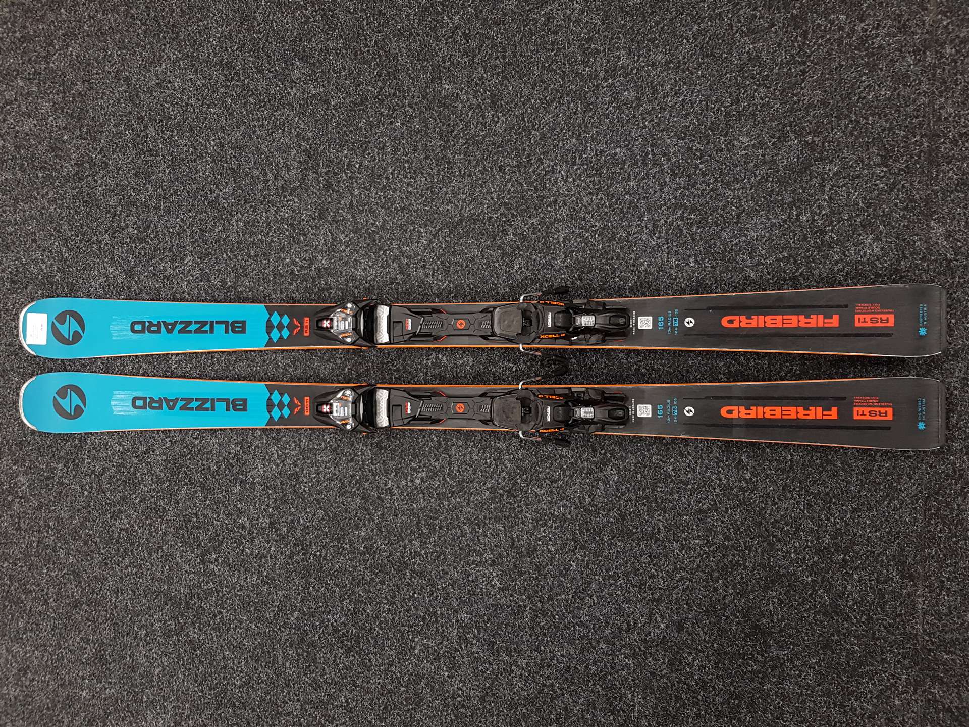 Skis BLIZZARD Firebird RS Ti d'occasion + fixations Marker Xcell 12