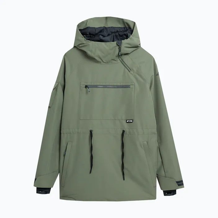 Dámská snowboardová bunda 4F F329 Khaki