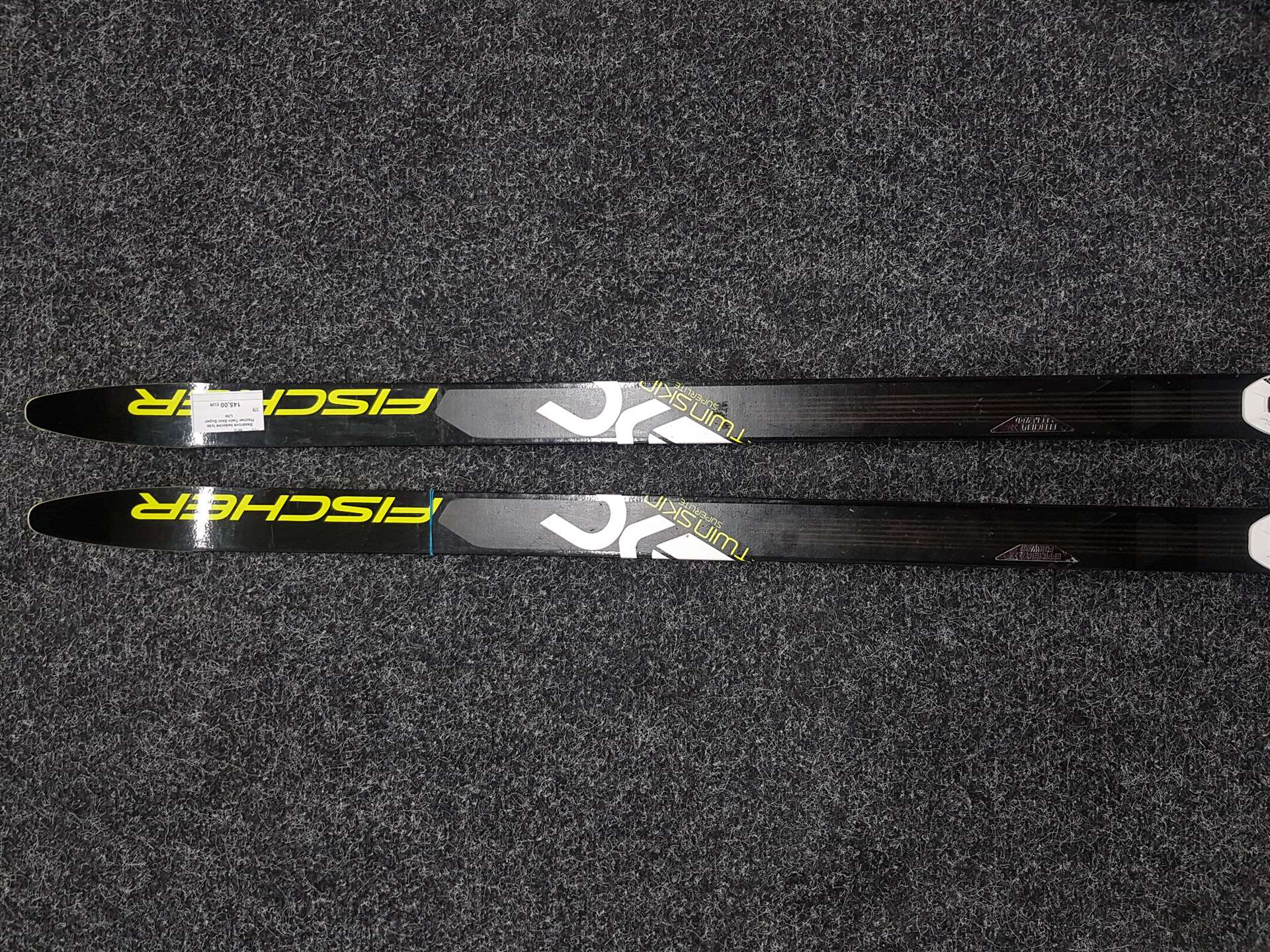 Bazarové běžecké lyže Fischer Twin Skin Super Lite + NNN vázání Fischer