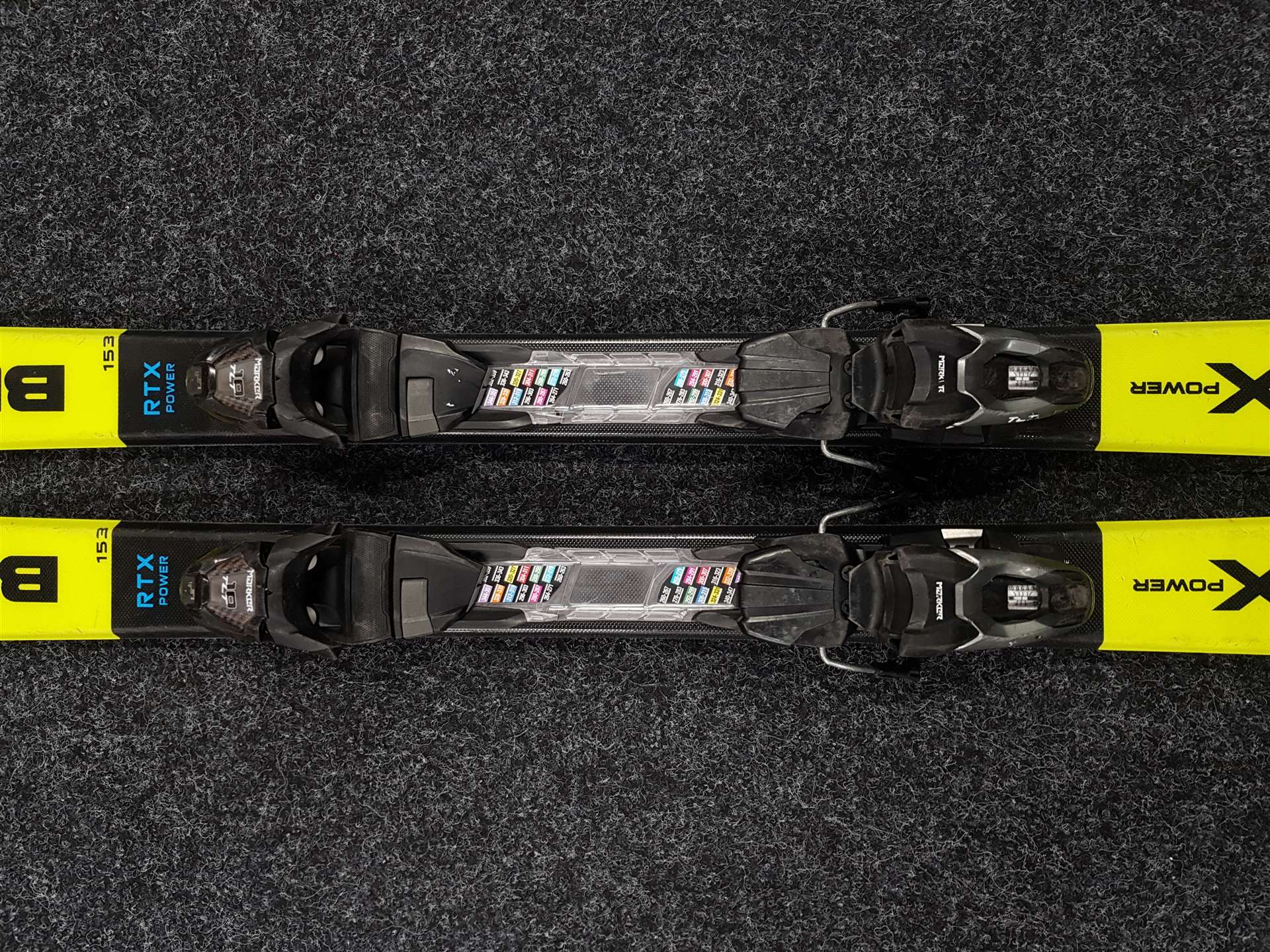 Použité lyže BLIZZARD RTX Power + vázání Marker TLT10