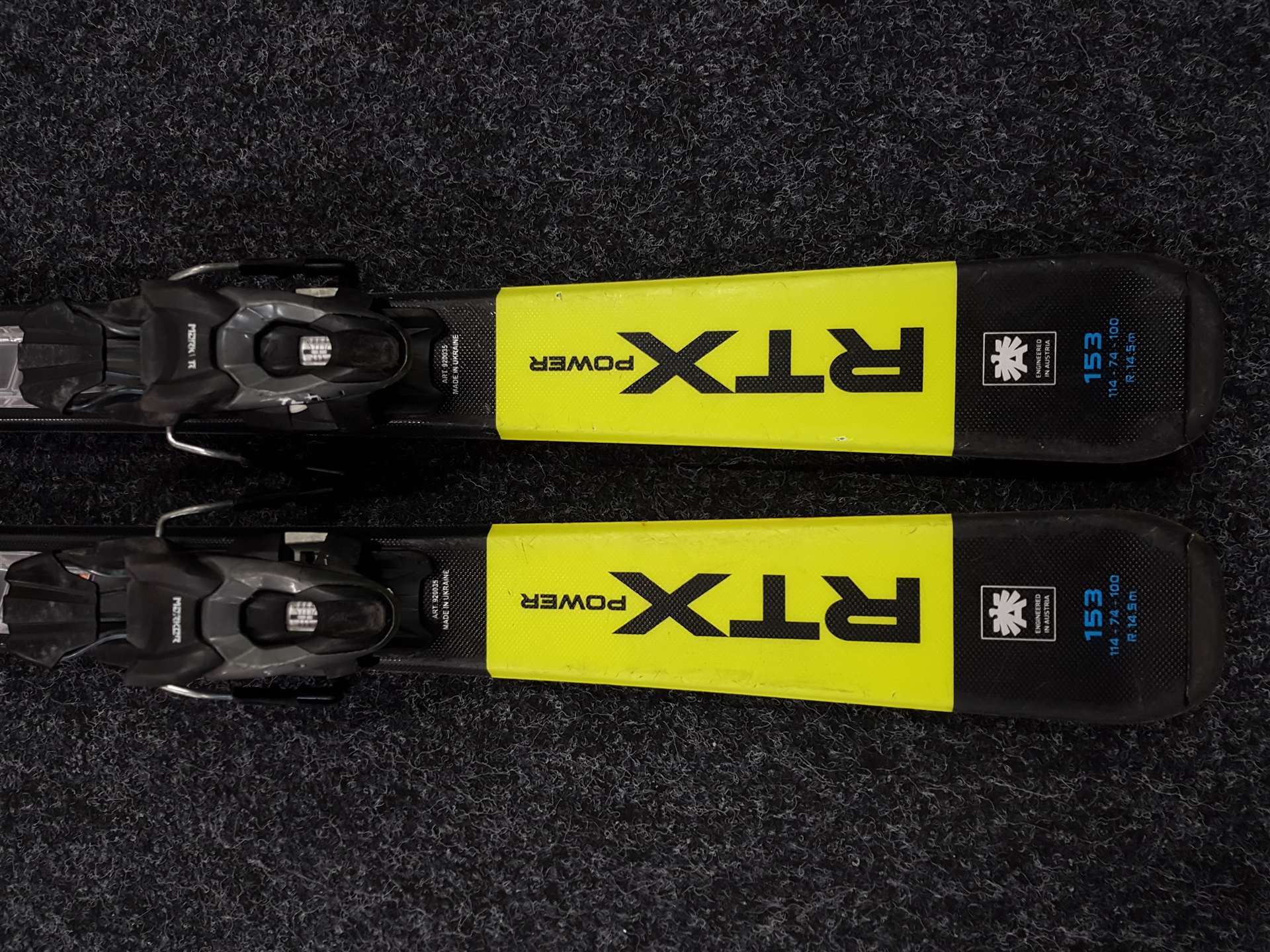Použité lyže BLIZZARD RTX Power + vázání Marker TLT10