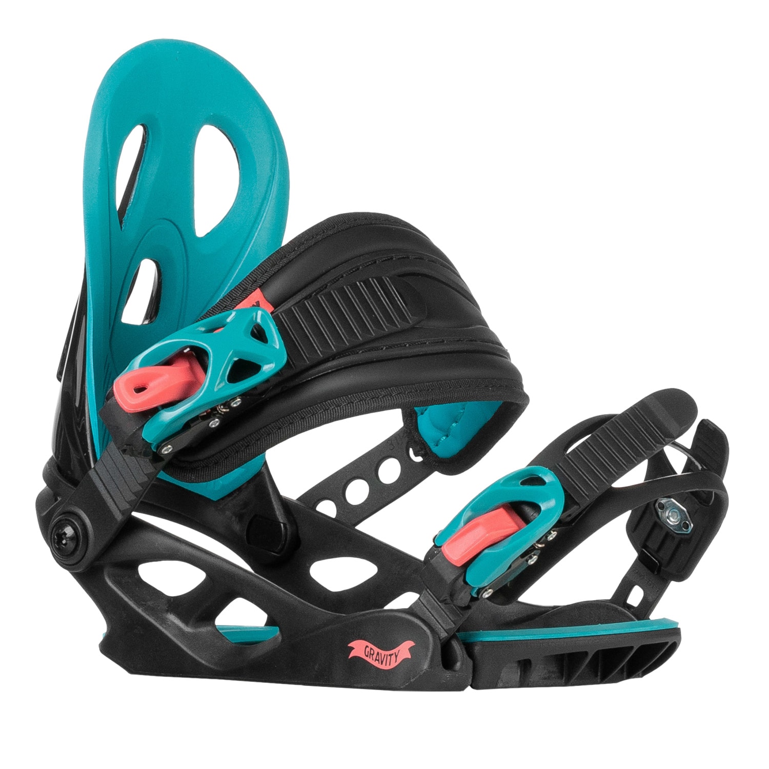 snowboardové viazanie Gravity G1 JR Black/Pink/Teal