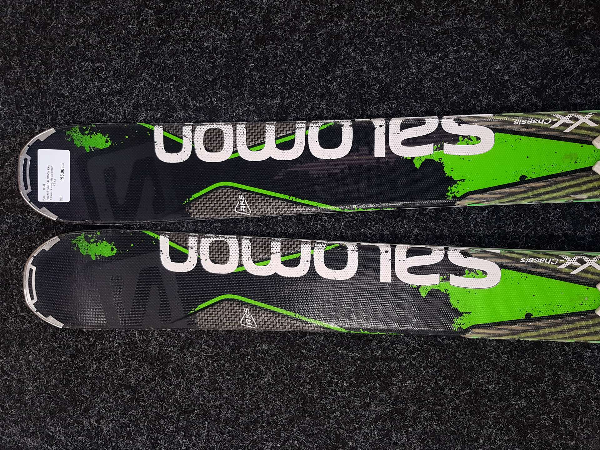 Skis d'occasion SALOMON Rks X-Drive + fixations Salomon XT 12