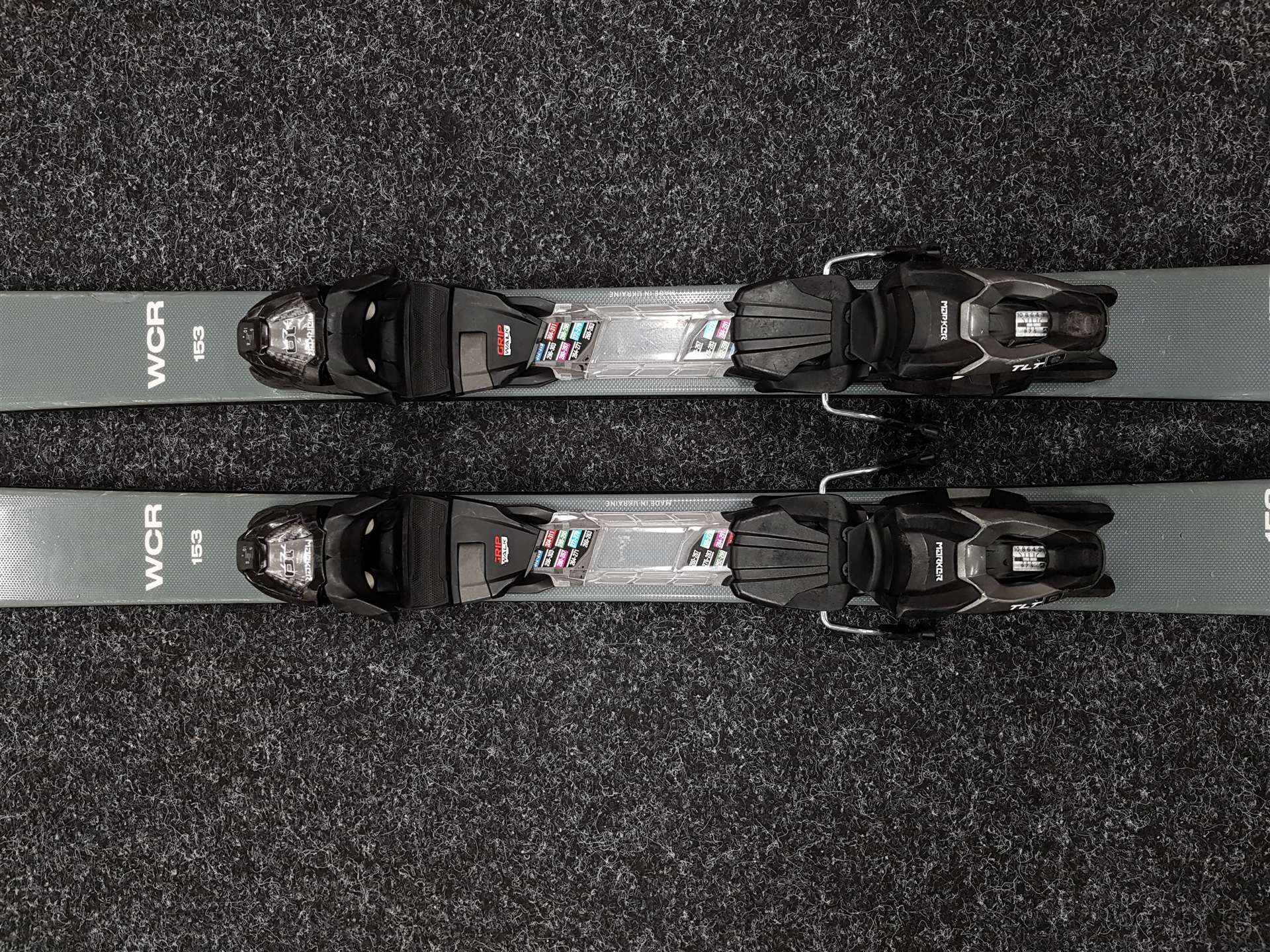 Używane narty BLIZZARD WCR 72 + wiązania Marker TLT 10