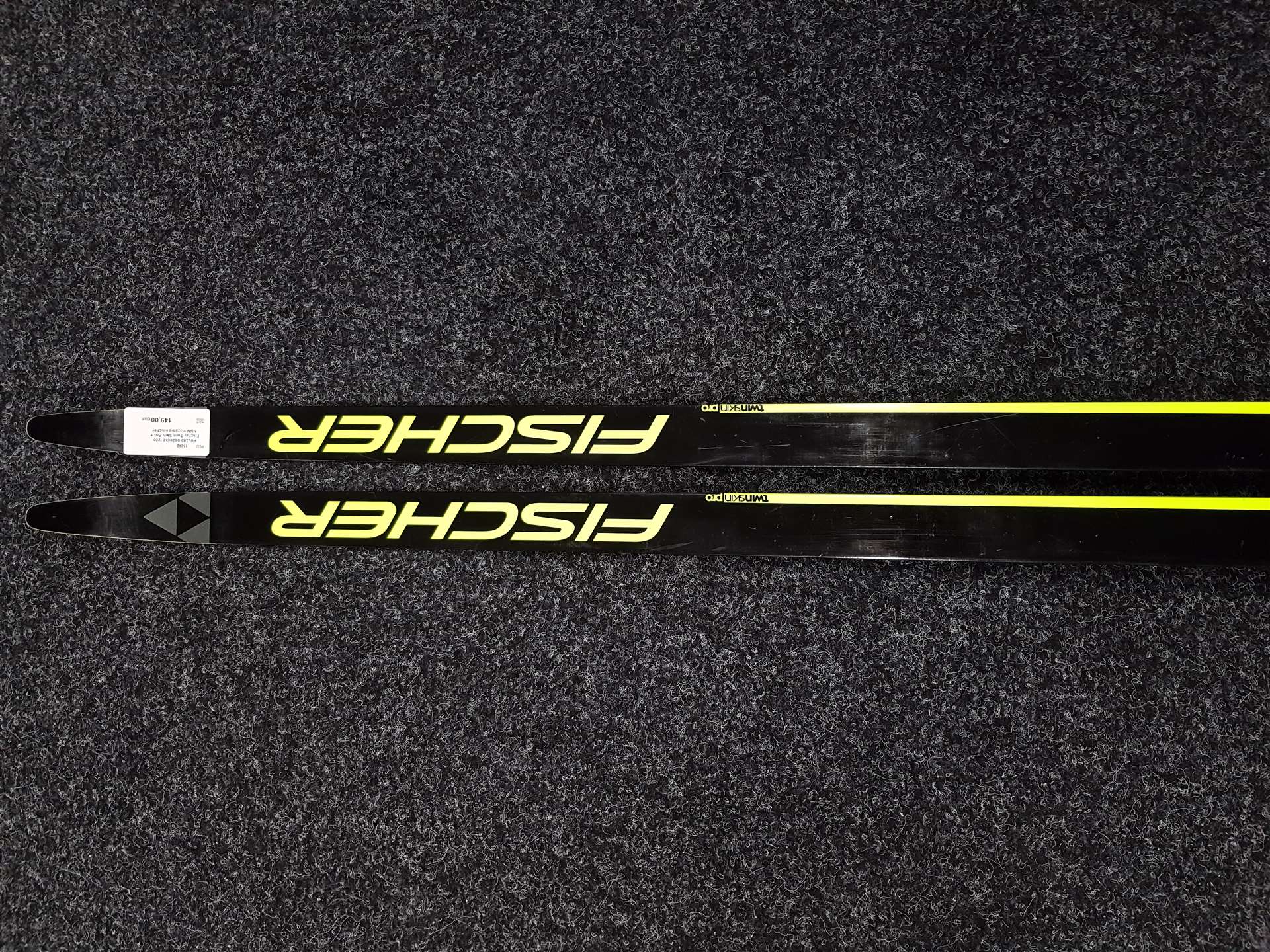 Gebrauchte Fischer Twin Skin Pro Langlaufski + Fischer NNN Bindungen
