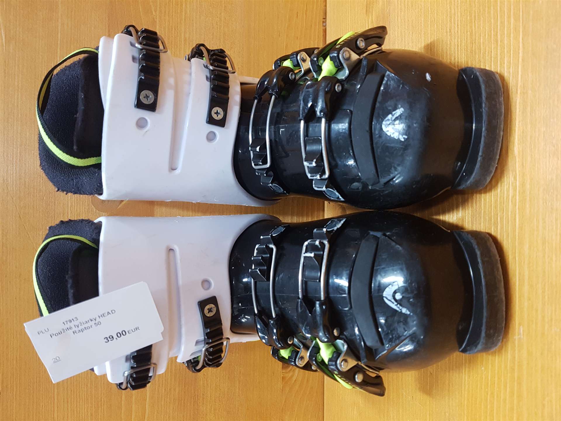 Použité lyžařky HEAD Raptor 50