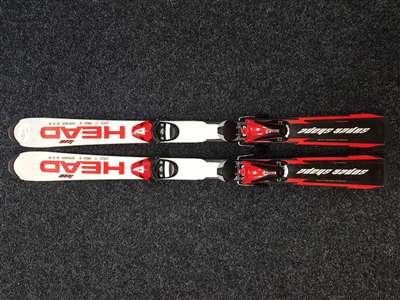 Gebruikte HEAD Super Shape kinderski's + Head SL 75 bindingen