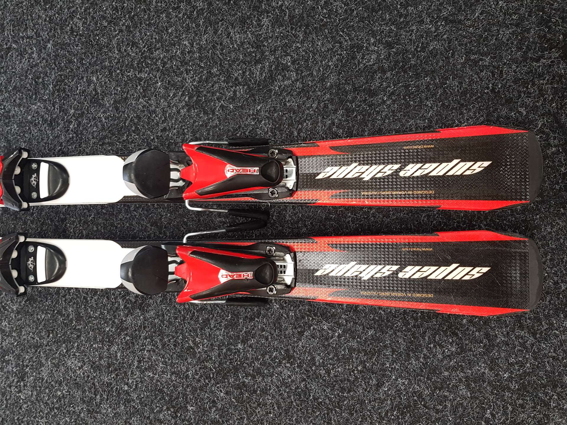 Rabljene dječje skije HEAD Super Shape + vezovi Head SL 75