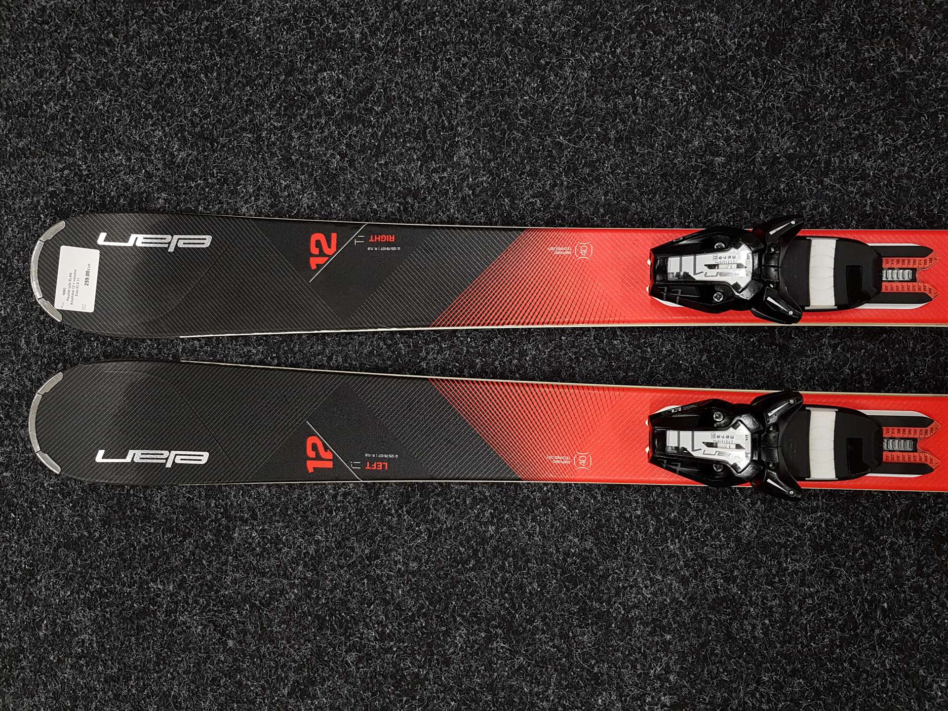 Použité lyže ELAN Amphibio 12 + viazanie Elan ELS 11