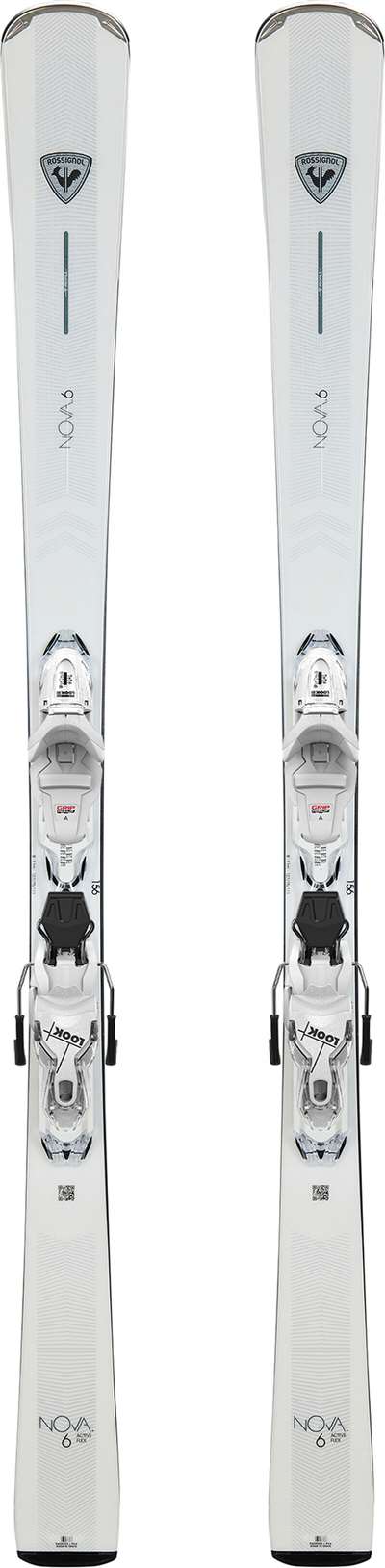 narty Rossignol NOVA 6 XPRESS + XPRESS W 11 GW B83 WHT+SPARKLE