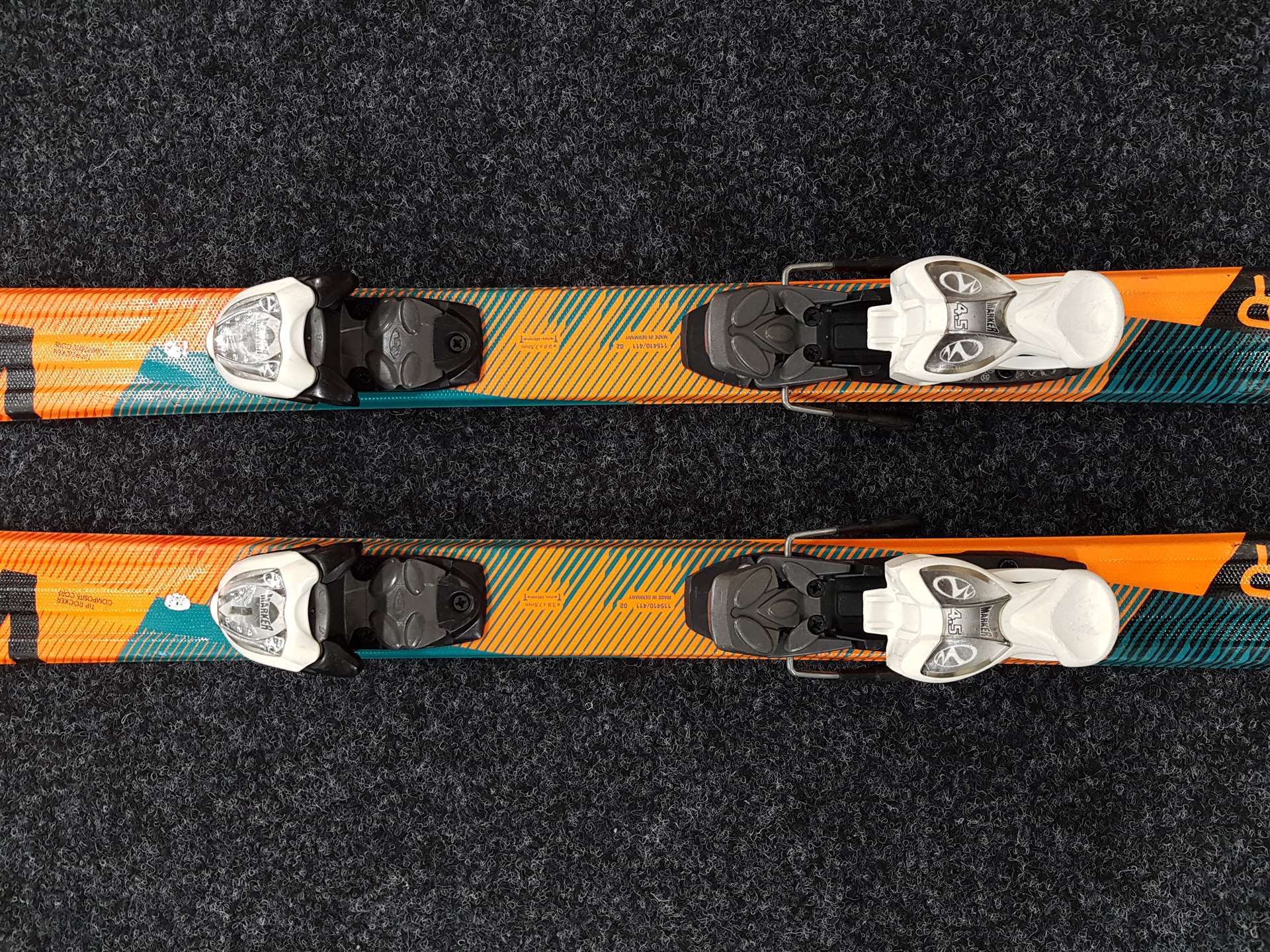 Použité lyže VOLKL Racetiger GS + vázání Marker 4,5