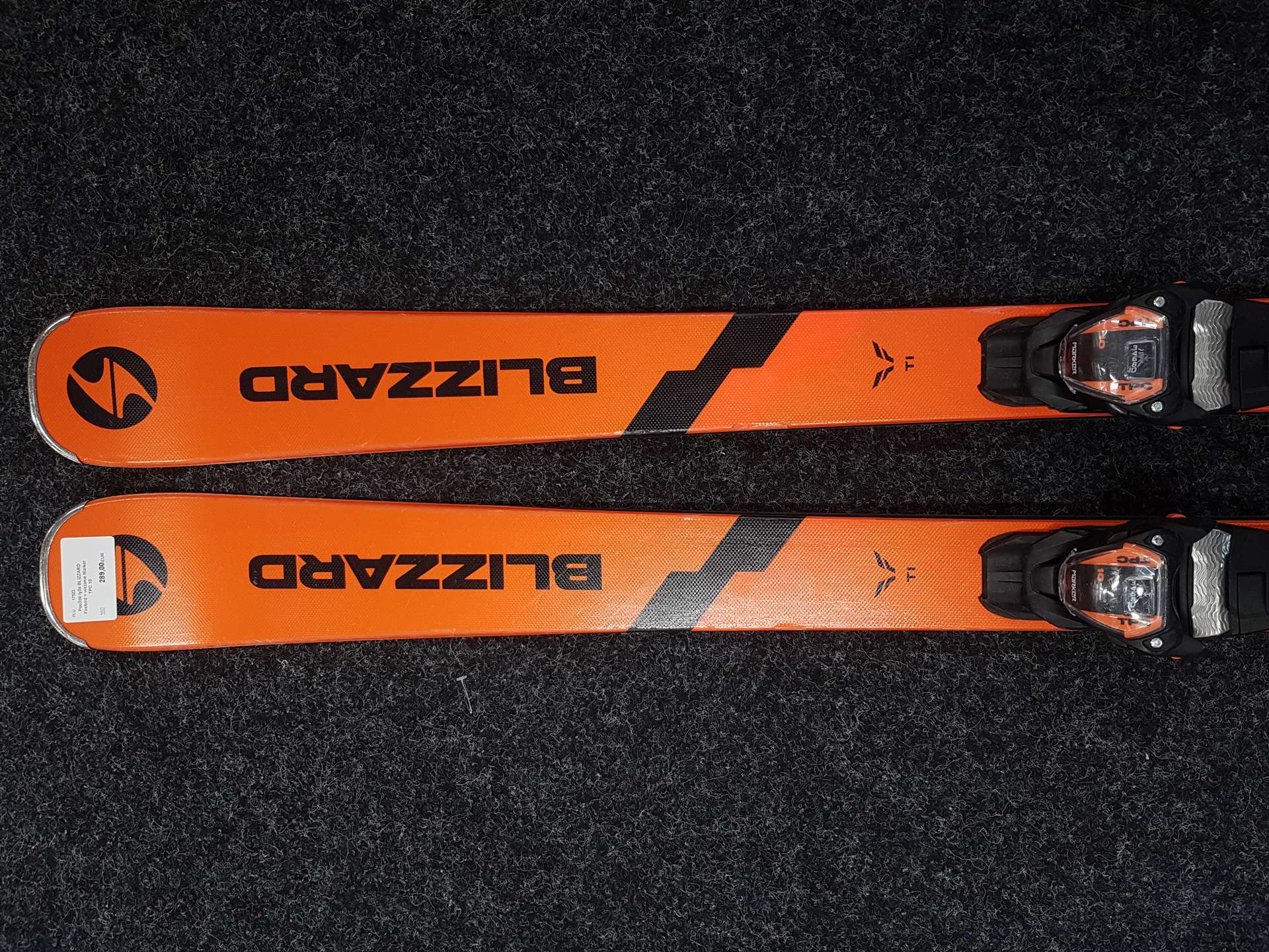 Gebrauchte BLIZZARD Firebird Ski + Marker TPC 10 Bindungen