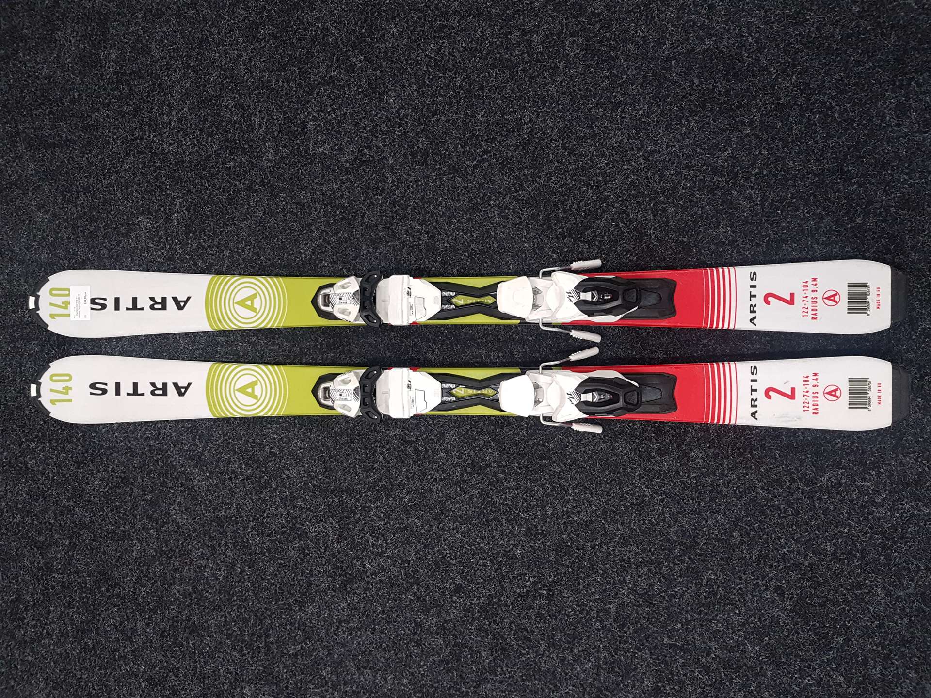 Použité lyže ARTIS 2 + viazanie Tyrolia Pro MBS 11