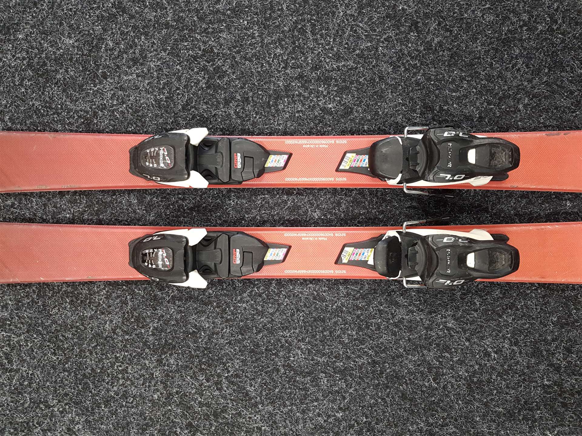 Použité detské lyže BLIZZARD BRAHMA JR  + viazanie Marker 7.0