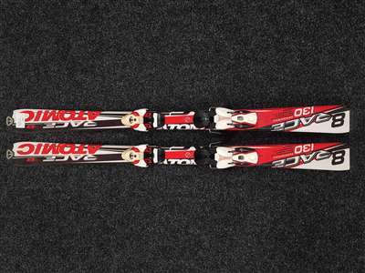 Rabljene dječje skije ATOMIC Race 8 + vezovi Atomic Evox 7.5
