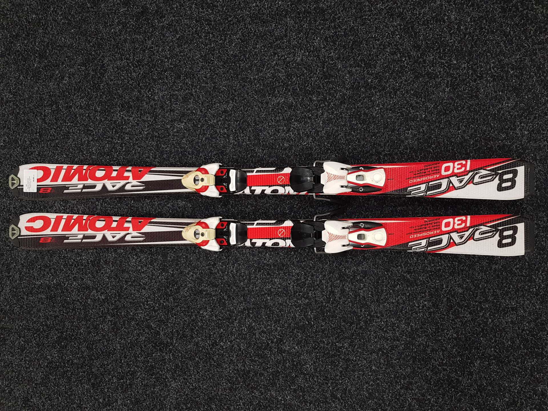 Rabljene dječje skije ATOMIC Race 8 + vezovi Atomic Evox 7.5