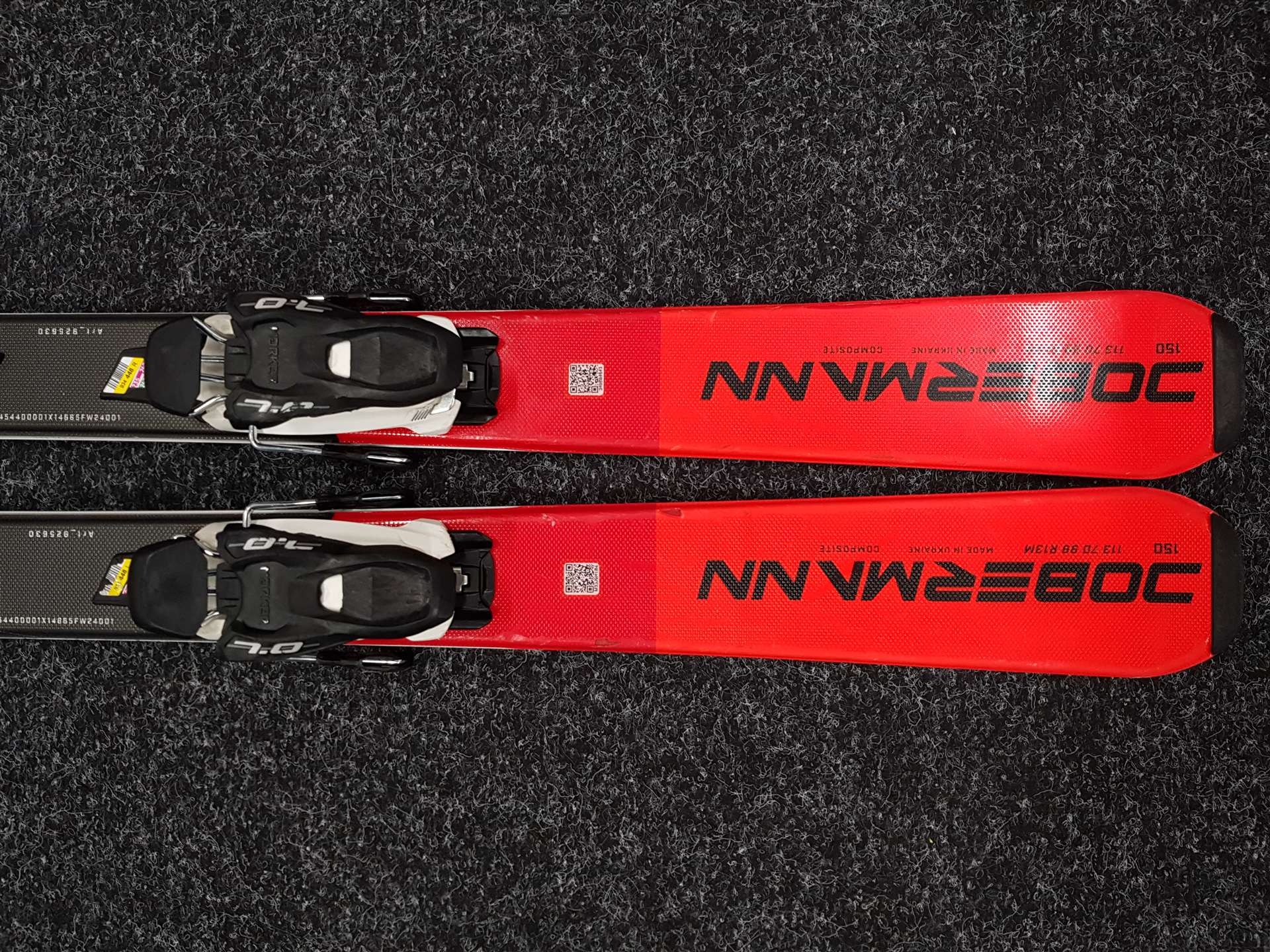Skis d'occasion NORDICA Dobermann Team JR + fixations Marker 7