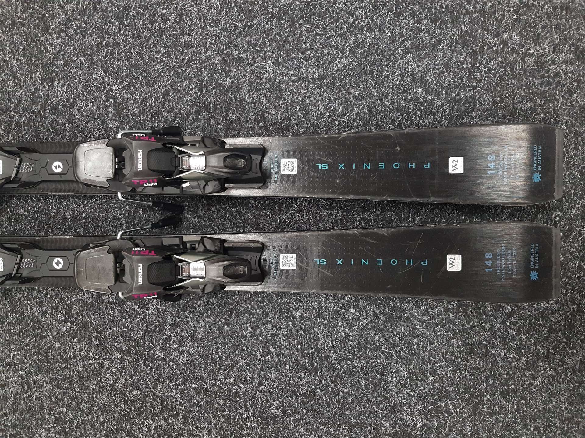Gebrauchte BLIZZARD Phoenix SL Ski + Marker TP11 Light Bindungen