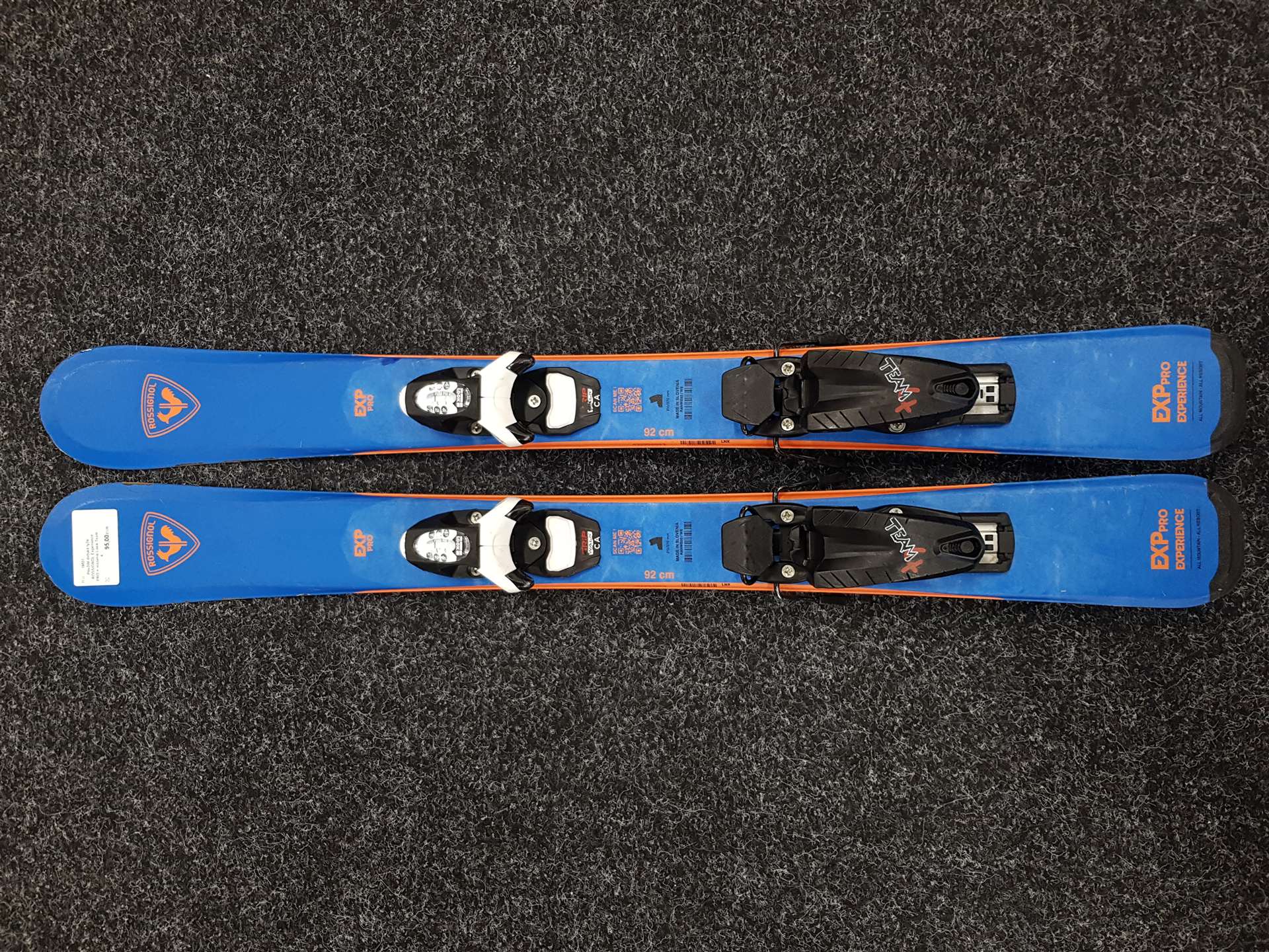 Schiuri pentru copii ROSSIGNOL Experience PRO second-hand + legături Look Team 4